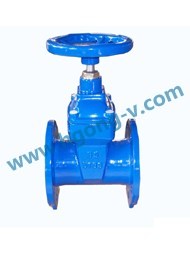 DIN/API cast iron F4/F5 flange gate valve